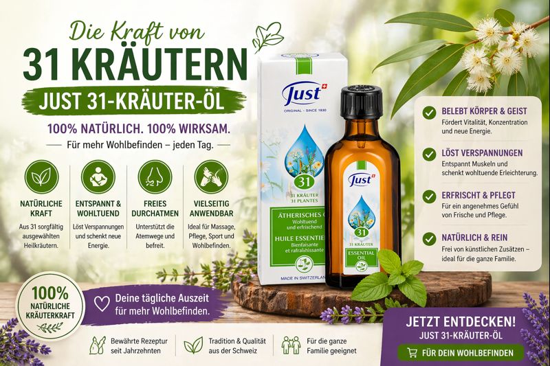 JUST 31 Kräuter Öl