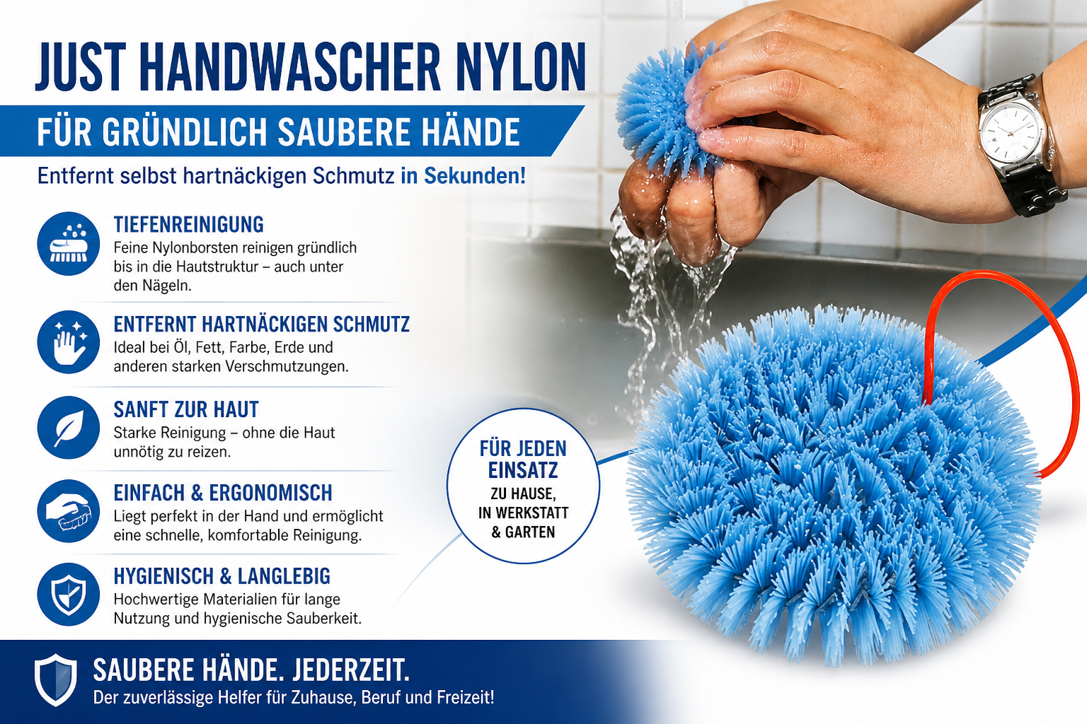 JUST Handwascher Nylon