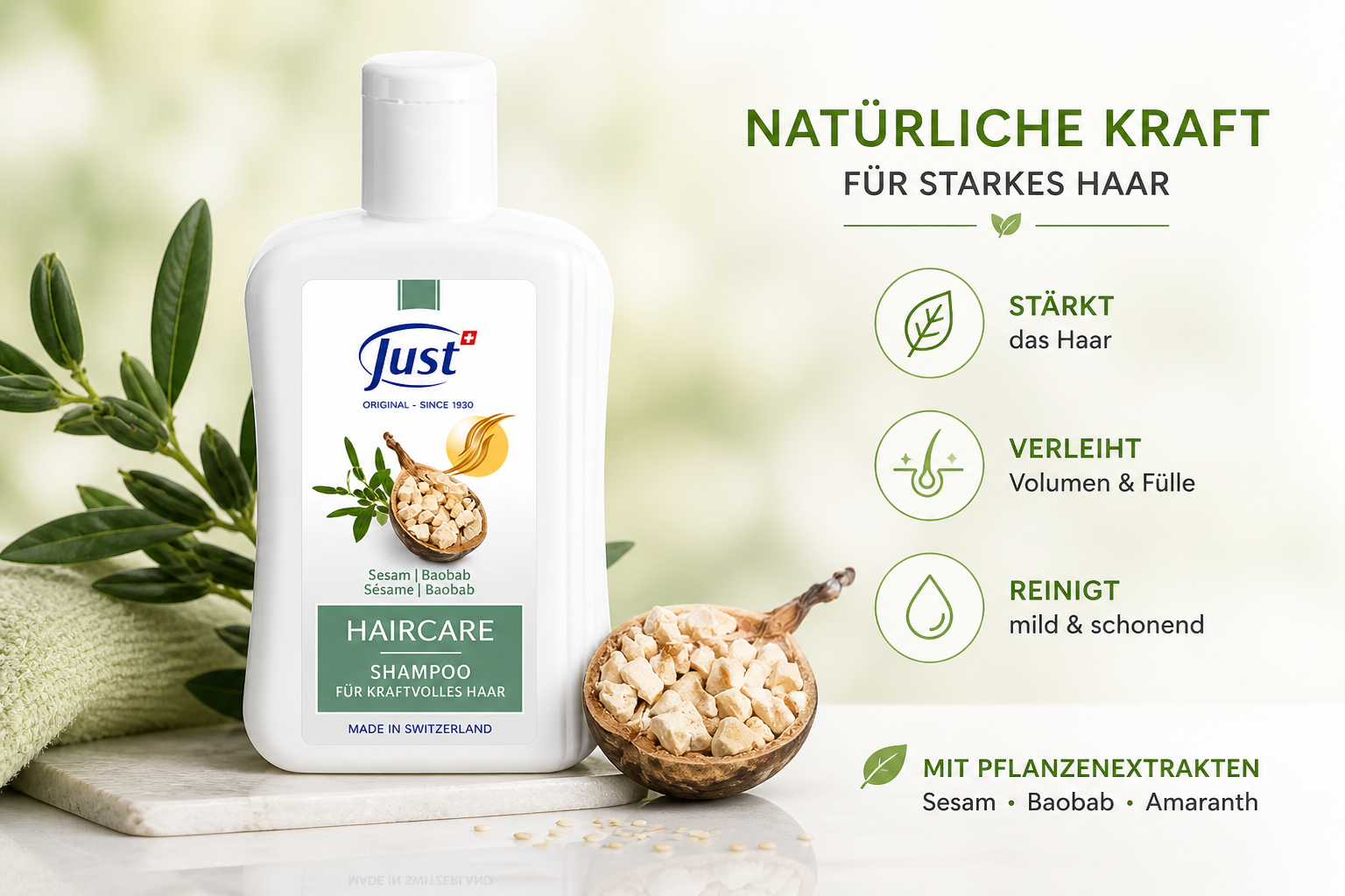 JUST Tea Tree Manuca Rosalina Shampoo