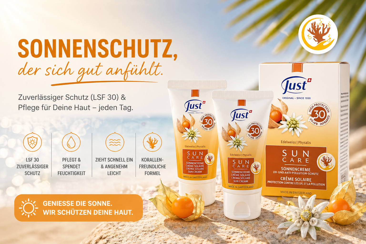 JUST Sonnencreme SPF 30