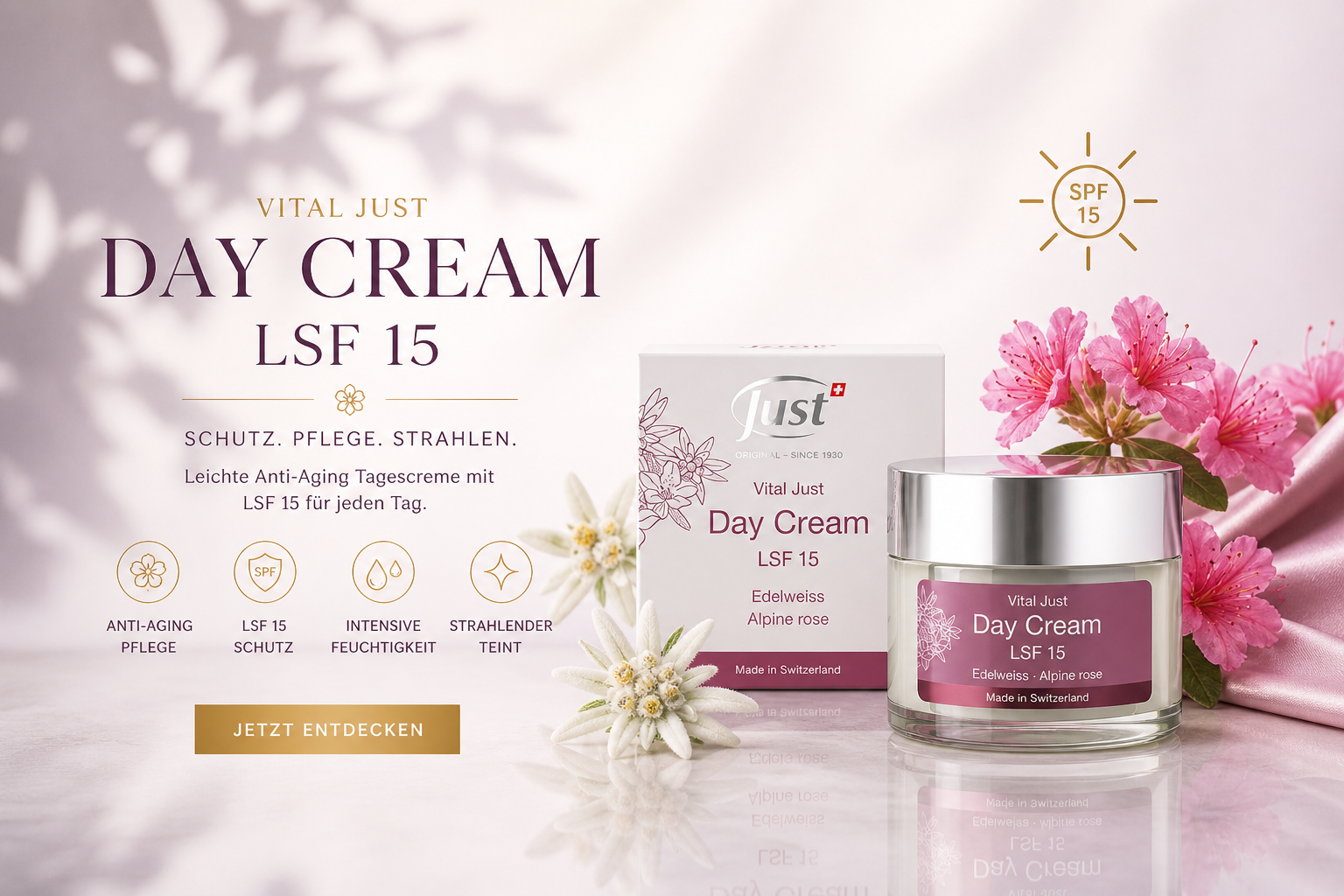 JUST Vital Just Day Cream LSF15