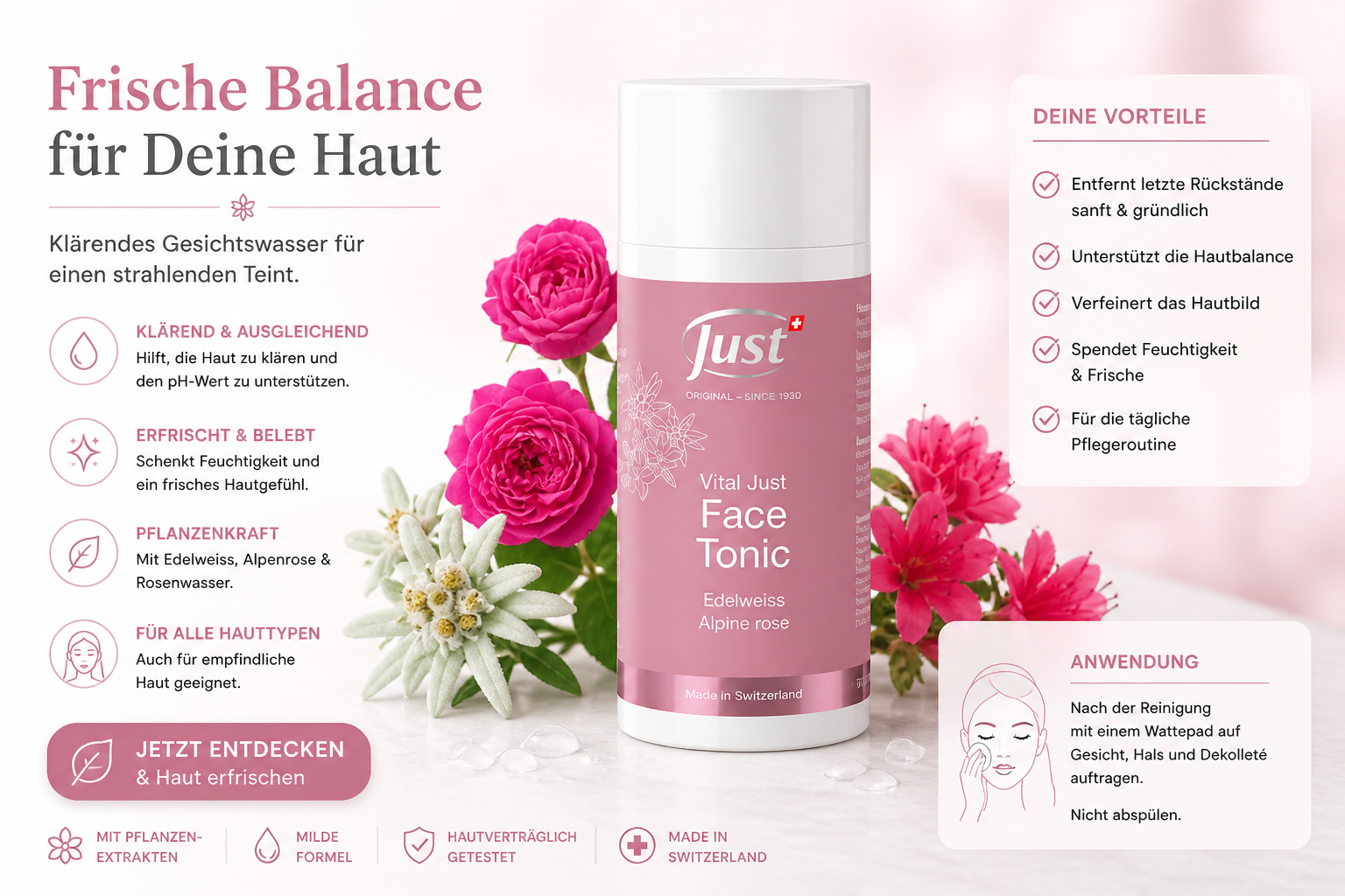 JUST Vital Just Face Tonic